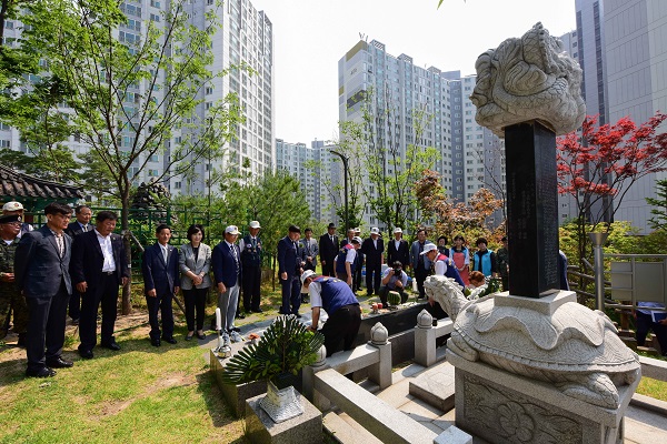 주정 동대문구의회 의장, 「6?25 전쟁 67주년 기념 및 위로연」행사에 참석, 참전 유공자 위로